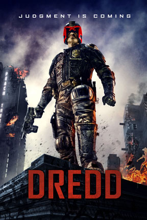 poster for Dredd 3D