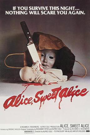 poster for Alice, Sweet Alice
