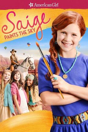poster for An American Girl: Saige Paints the Sky