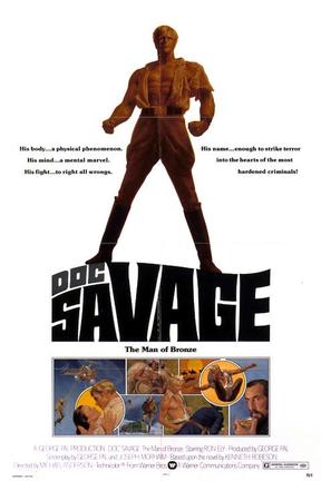 poster for Doc Savage: The Man of Bronze