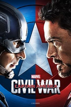 poster for Captain America: Civil War 3D