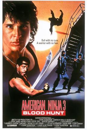 poster for American Ninja 3: Blood Hunt