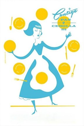 poster for Contigo pan y cebolla