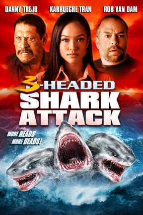poster for 3-Headed Shark Attack