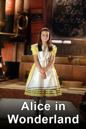 poster for Alice in Wonderland