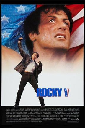 poster for Rocky V