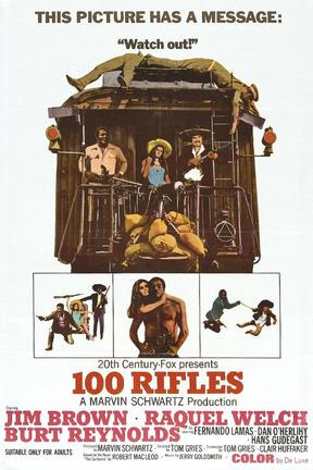poster for 100 Rifles