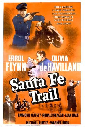 poster for Santa Fe Trail