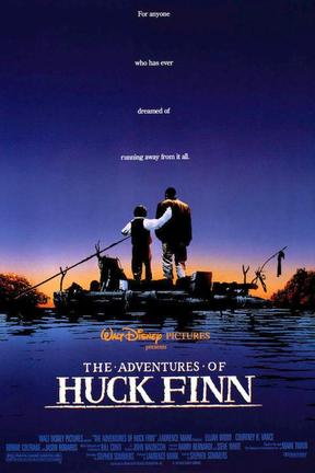 poster for The Adventures of Huck Finn