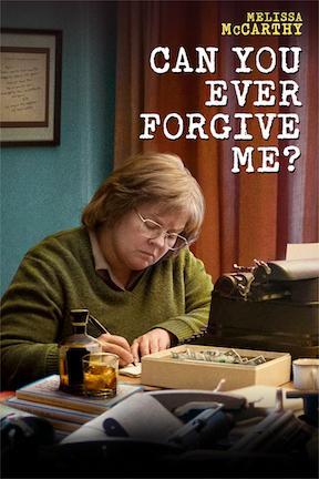 poster for Can You Ever Forgive Me?