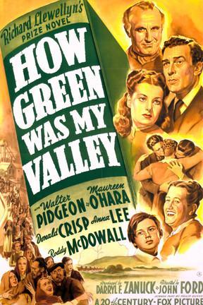 poster for How Green Was My Valley