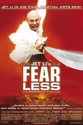 poster for Jet Li's Fearless