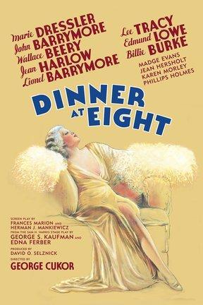 poster for Dinner at Eight