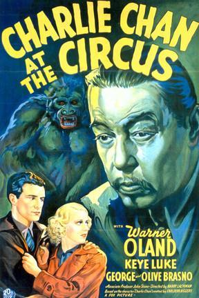 poster for Charlie Chan at the Circus
