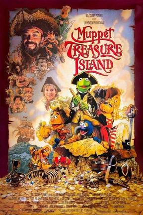poster for Muppet Treasure Island