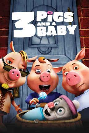poster for 3 Pigs and a Baby