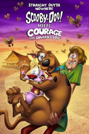 poster for Straight Outta Nowhere: Scooby-Doo Meets Courage the Cowardly Dog