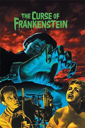 poster for The Curse of Frankenstein