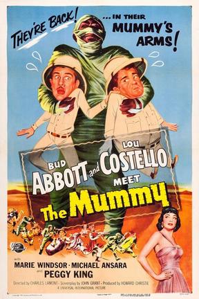 poster for Abbott and Costello Meet the Mummy