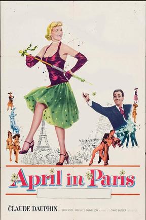 poster for April in Paris