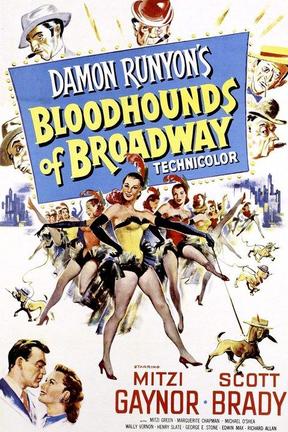 poster for Bloodhounds of Broadway