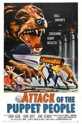 poster for Attack of the Puppet People