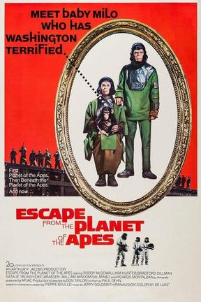 poster for Escape from the Planet of the Apes