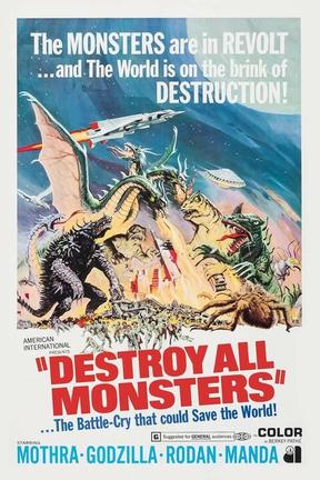 poster for Destroy All Monsters!