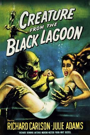 poster for Creature From the Black Lagoon