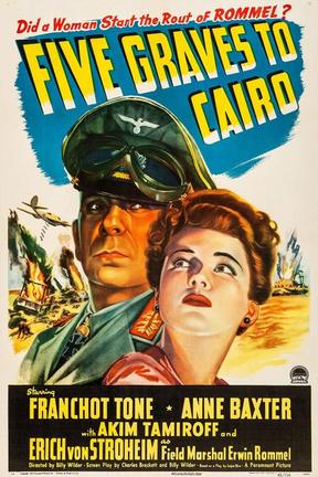 poster for Five Graves to Cairo