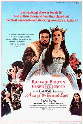 poster for Anne of the Thousand Days