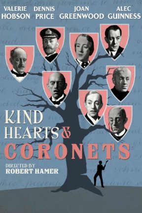 poster for Kind Hearts and Coronets
