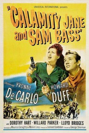 poster for Calamity Jane and Sam Bass