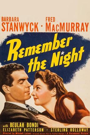 poster for Remember the Night