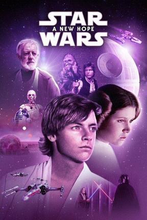 poster for Star Wars IV -- A New Hope