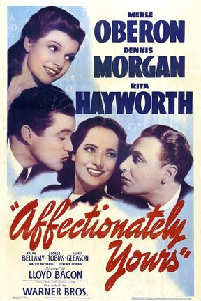 poster for Affectionately Yours
