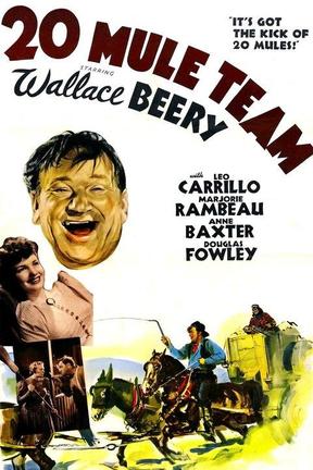 poster for 20 Mule Team