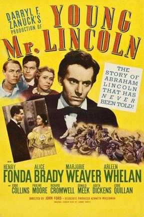 poster for Young Mr. Lincoln