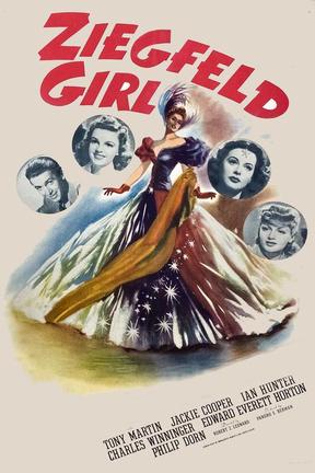 poster for Ziegfeld Girl