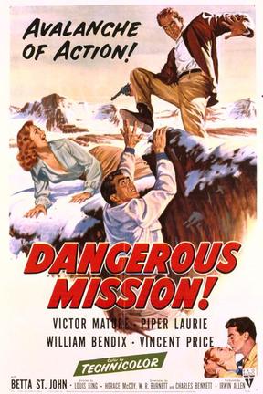 poster for Dangerous Mission
