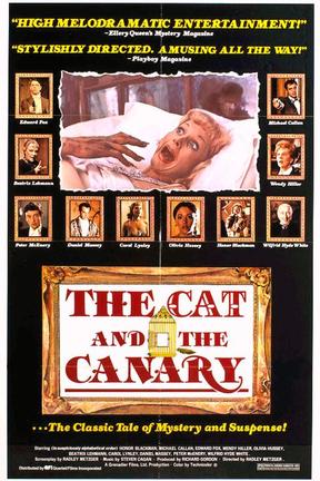 poster for The Cat and the Canary