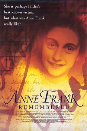 poster for Anne Frank Remembered