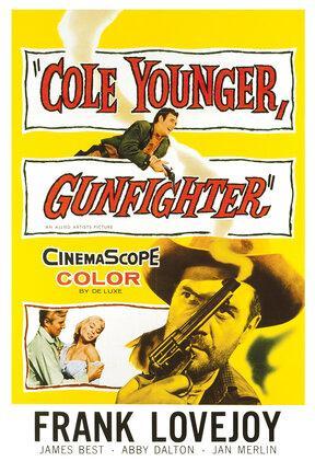 poster for Cole Younger, Gunfighter