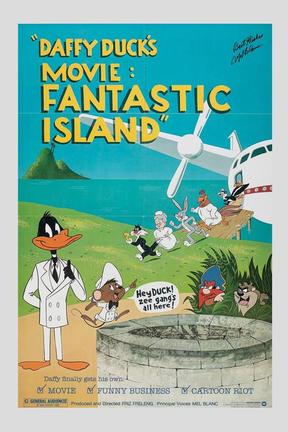 poster for Daffy Duck's Movie: Fantastic Island