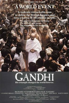 poster for Gandhi