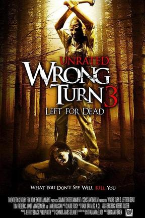 poster for Wrong Turn 3: Left for Dead