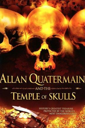 poster for Allan Quatermain and the Temple of Skulls