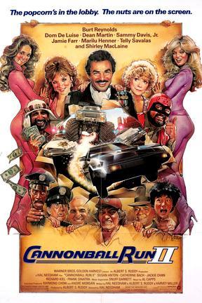poster for Cannonball Run II