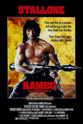 poster for Rambo 2