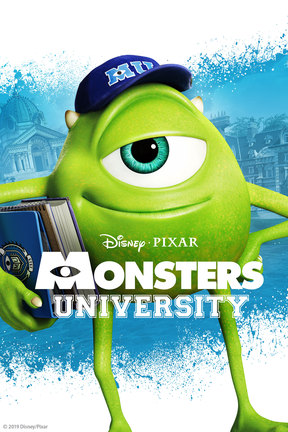 poster for Monsters University